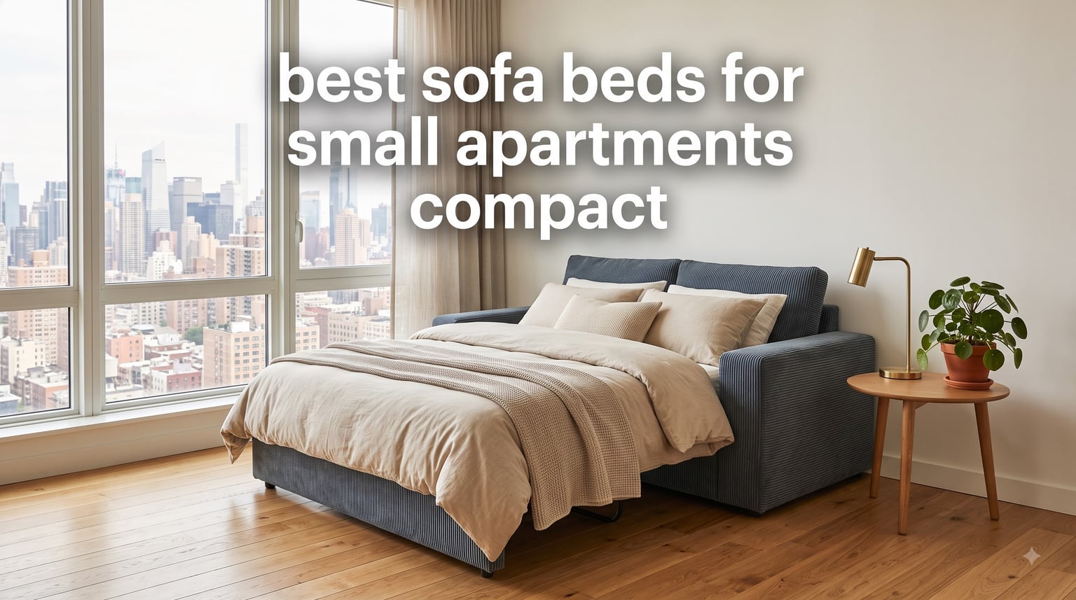 best sofa beds for small apartments compact