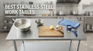 best stainless steel work tables