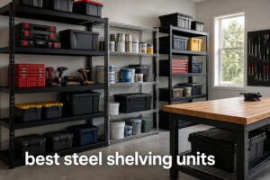 best steel shelving units