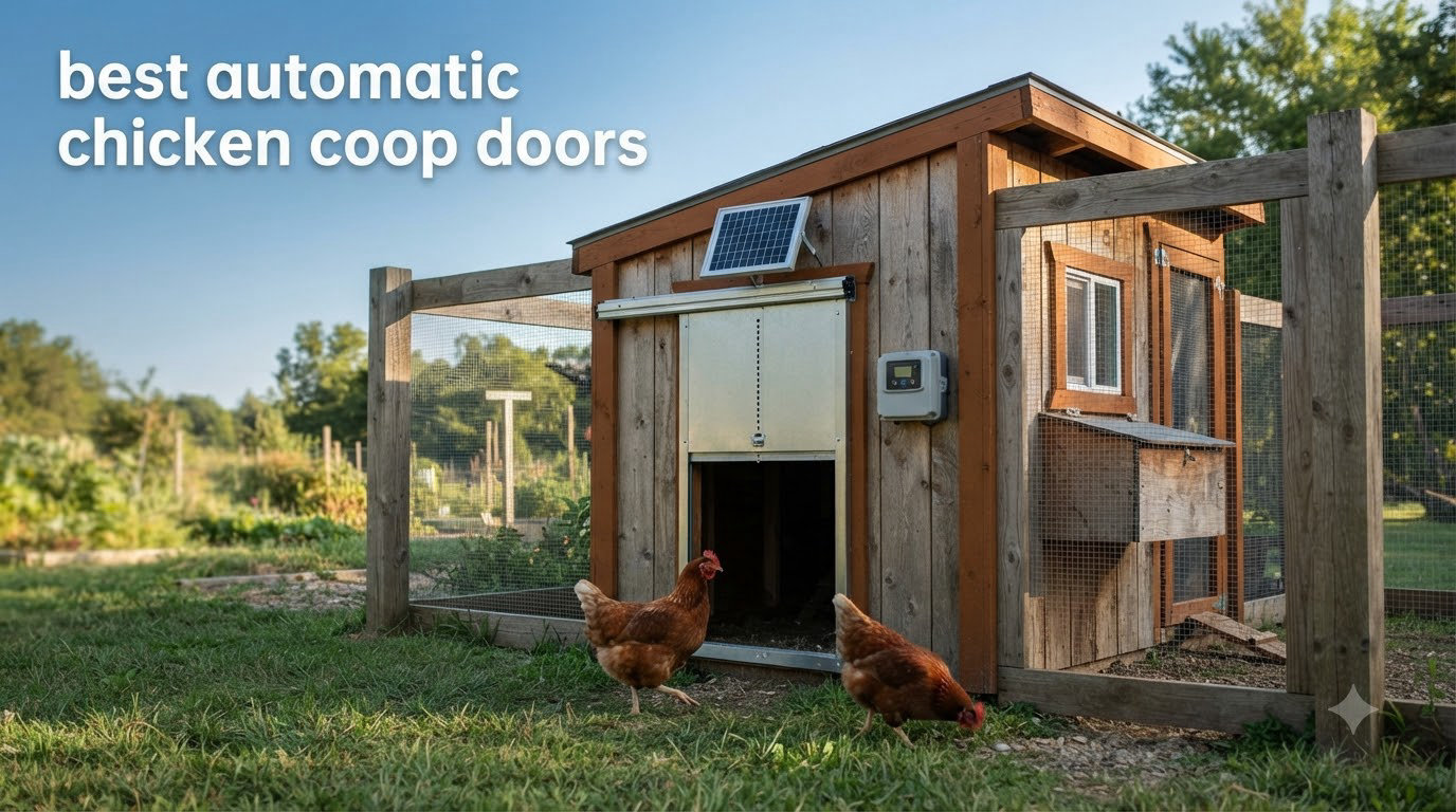 best automatic chicken coop doors