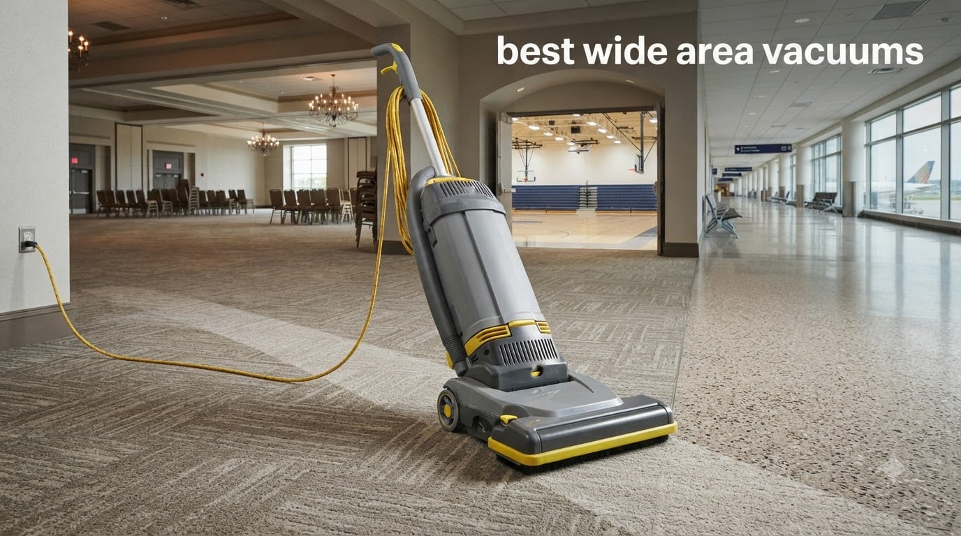 best wide area vacuums