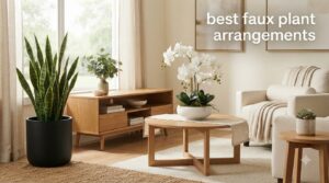 best faux plant arrangements