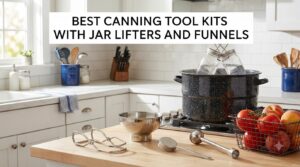 best canning tool kits with jar lifters and funnels