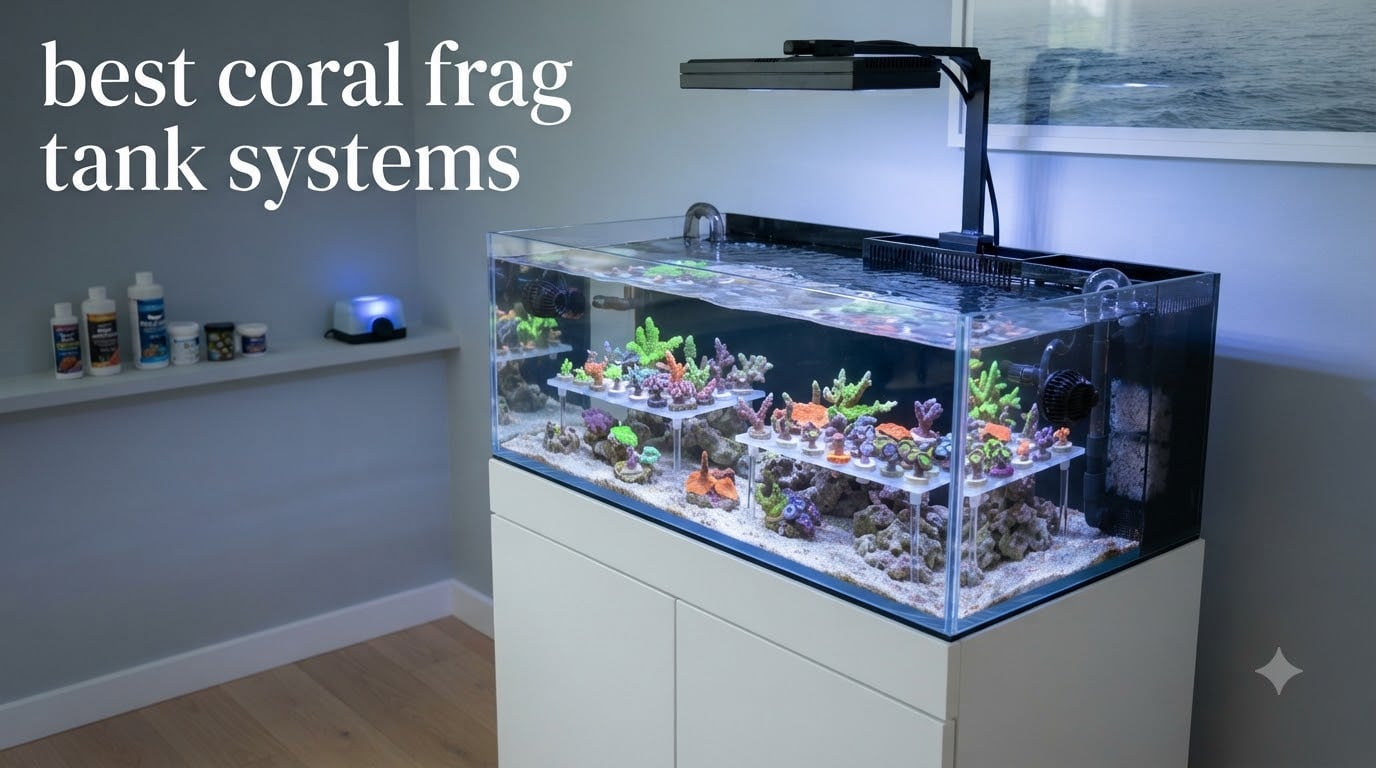 best coral frag tank systems
