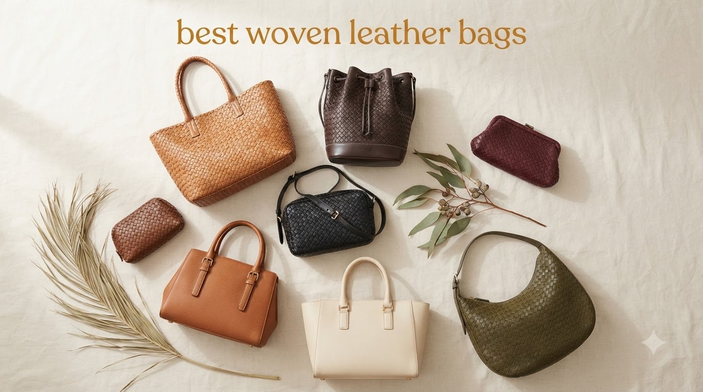 best woven leather bags