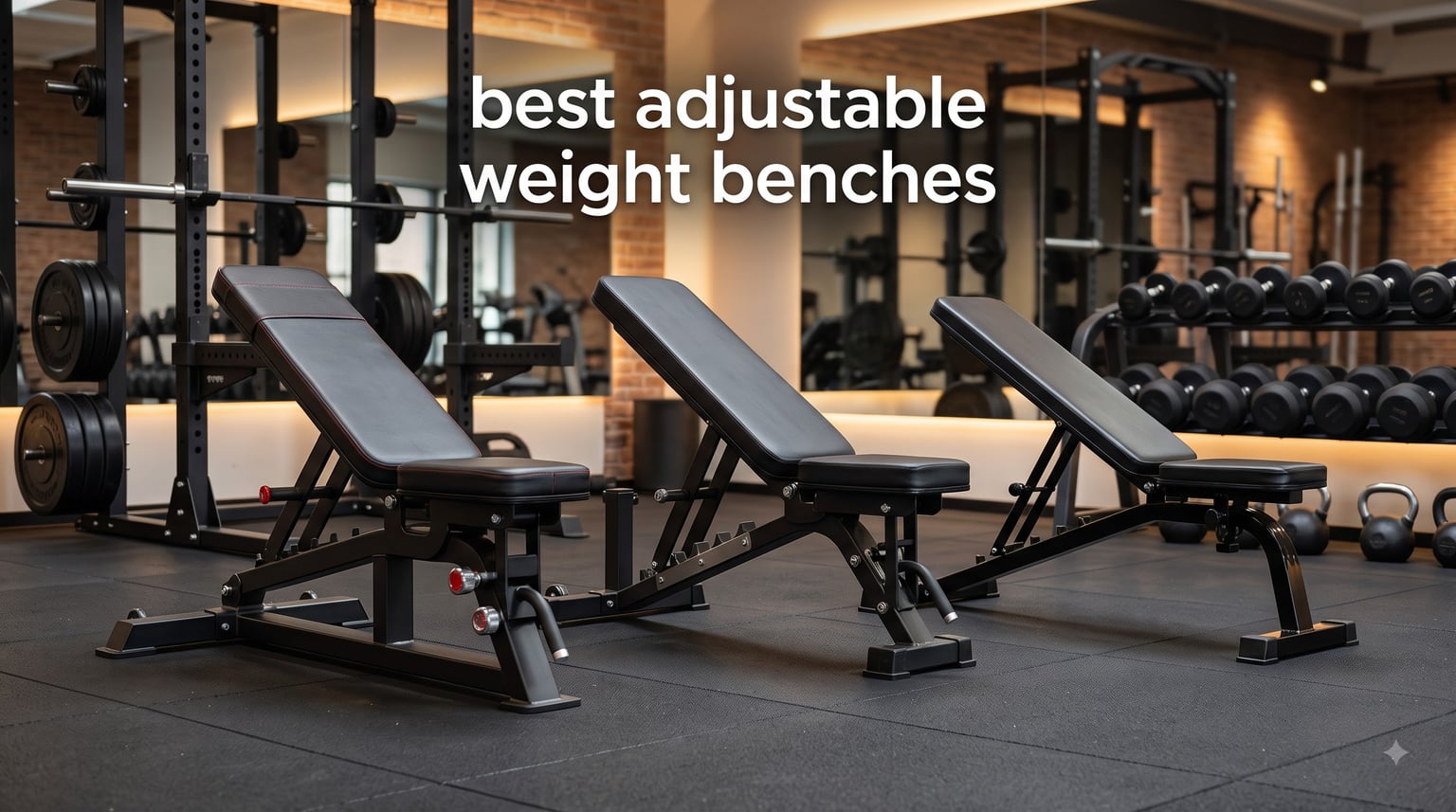 best adjustable weight benches