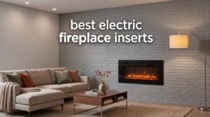 best electric fireplace inserts