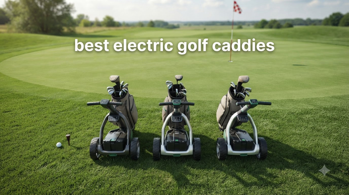 best electric golf caddies
