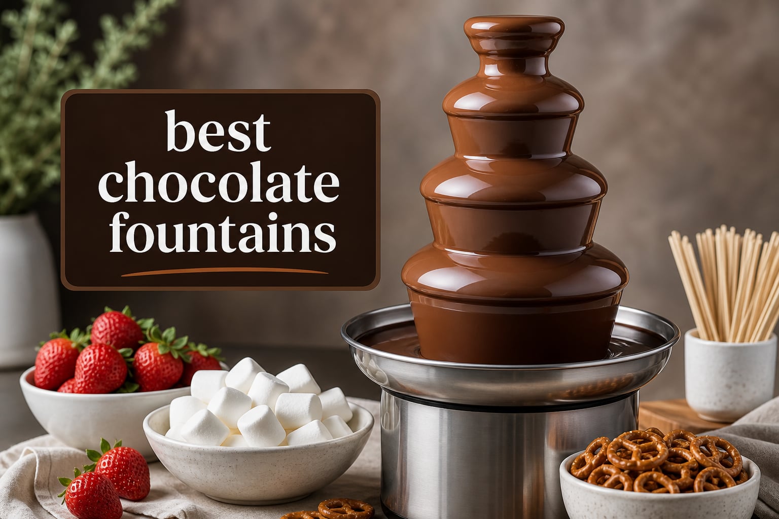 best chocolate fountains