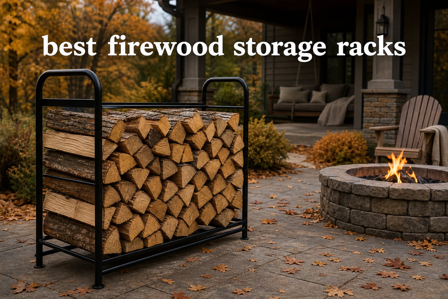 best firewood storage racks