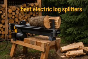 best electric log splitters