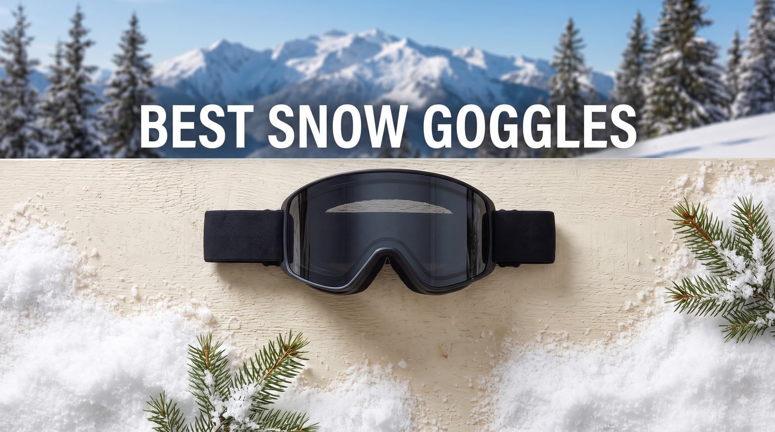best snow goggles