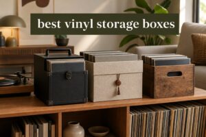 best vinyl storage boxes