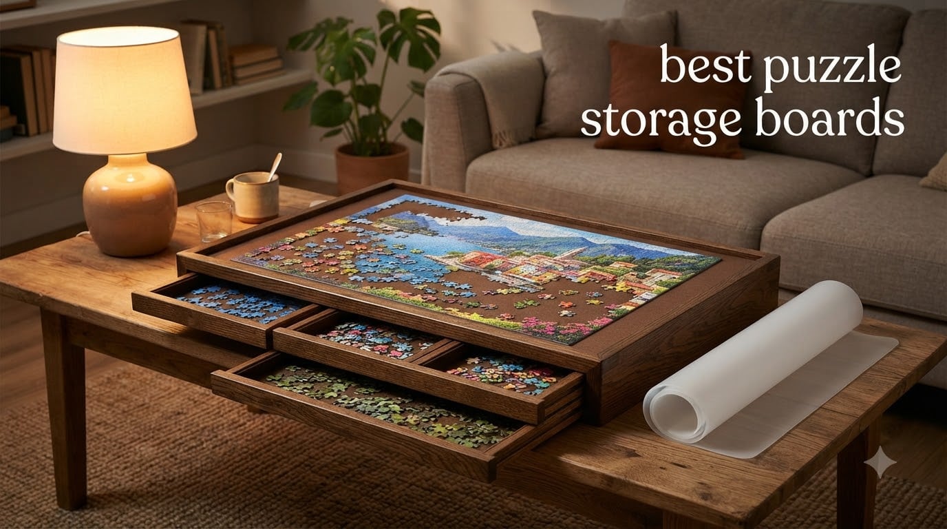 best puzzle storage boards