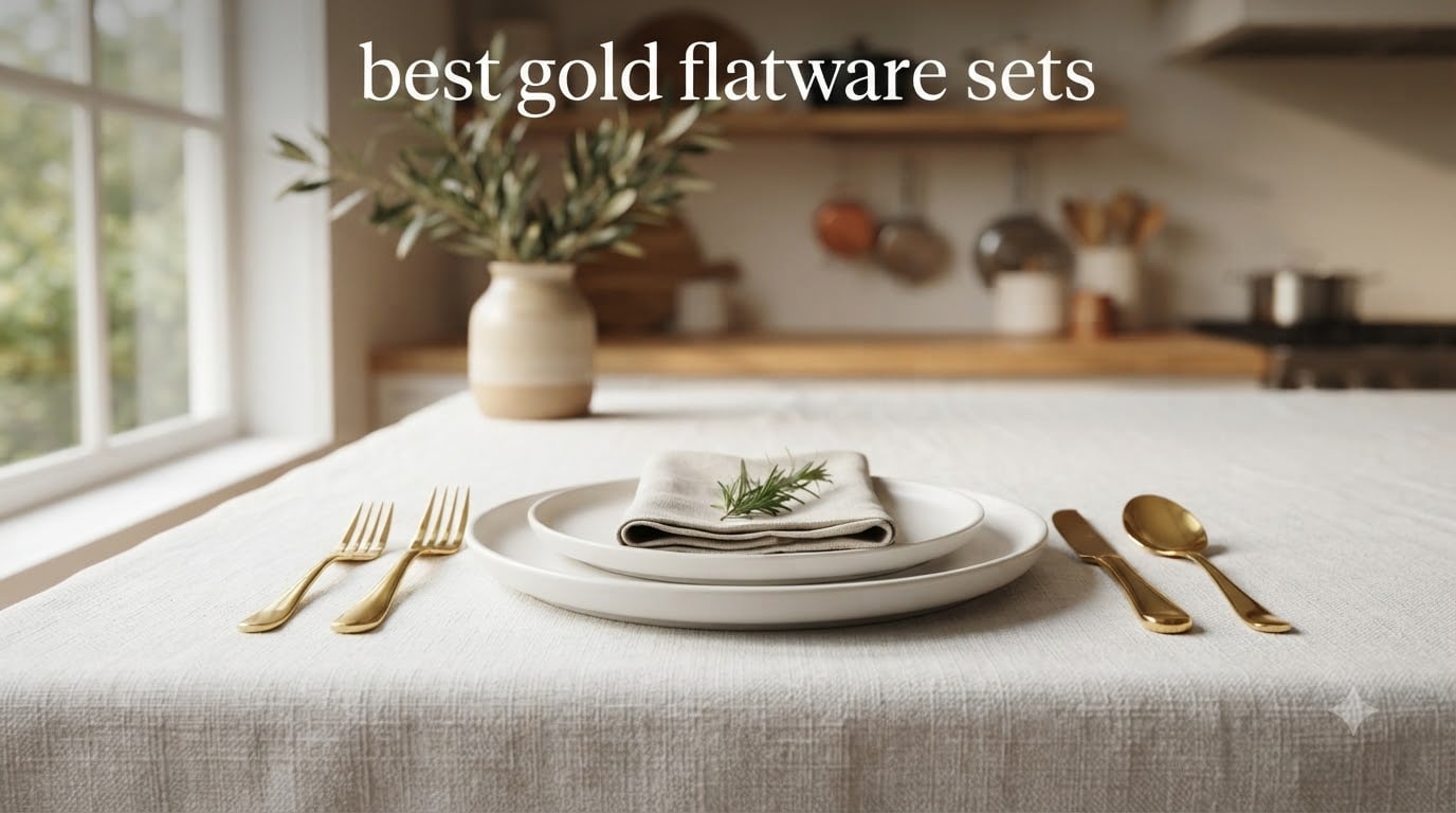 best gold flatware sets
