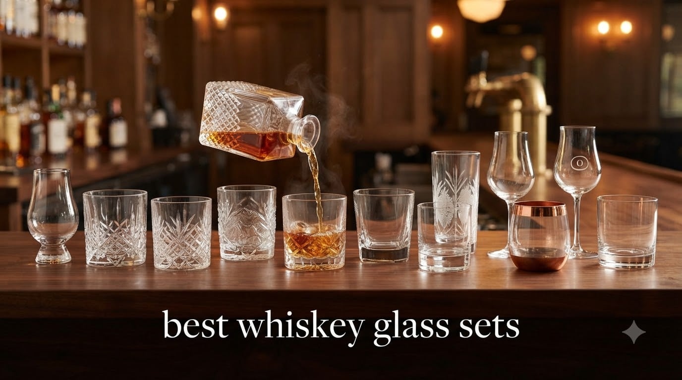 best whiskey glass sets