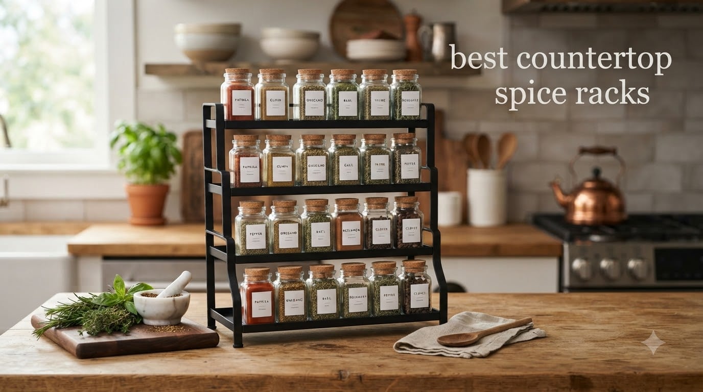 best countertop spice racks