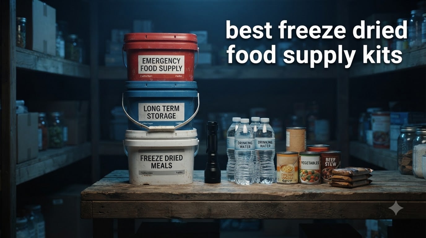 best freeze dried food supply kits