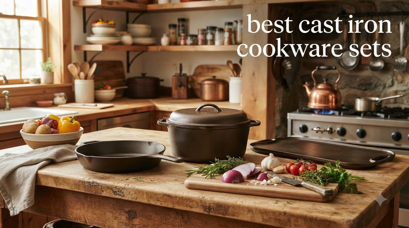 best cast iron cookware sets