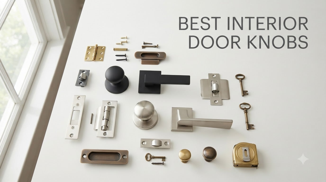 best interior door knobs