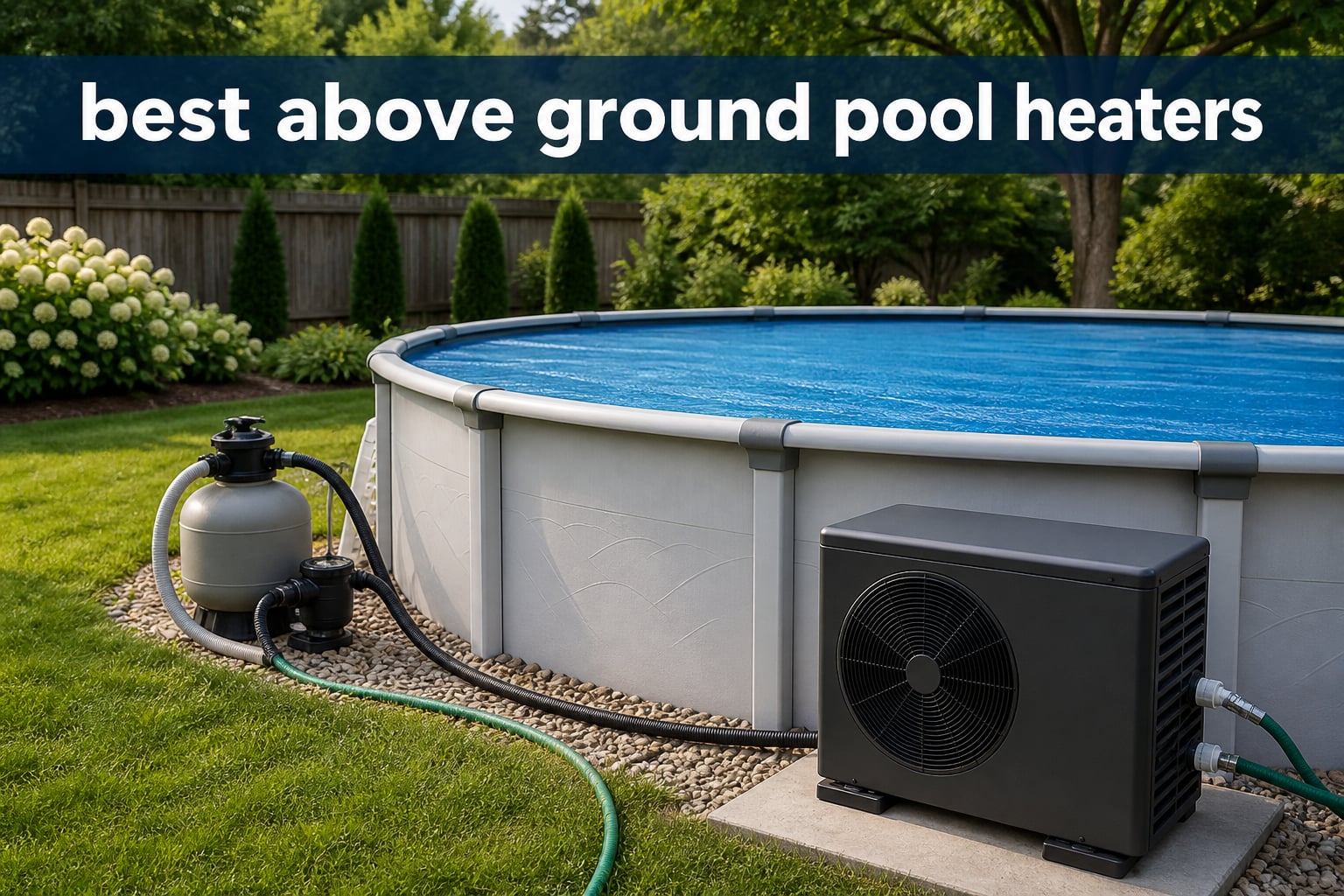 best above ground pool heaters