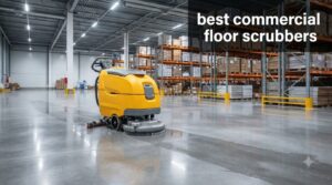 best commercial floor scrubbers