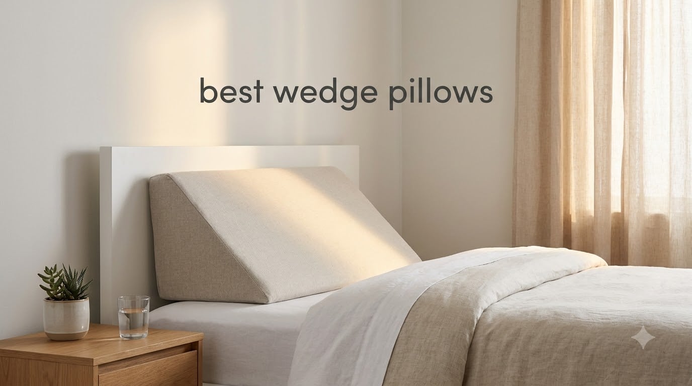 best wedge pillows