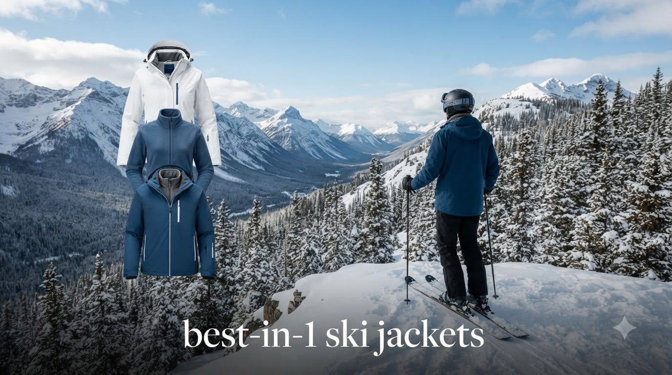 best 3-in-1 ski jackets