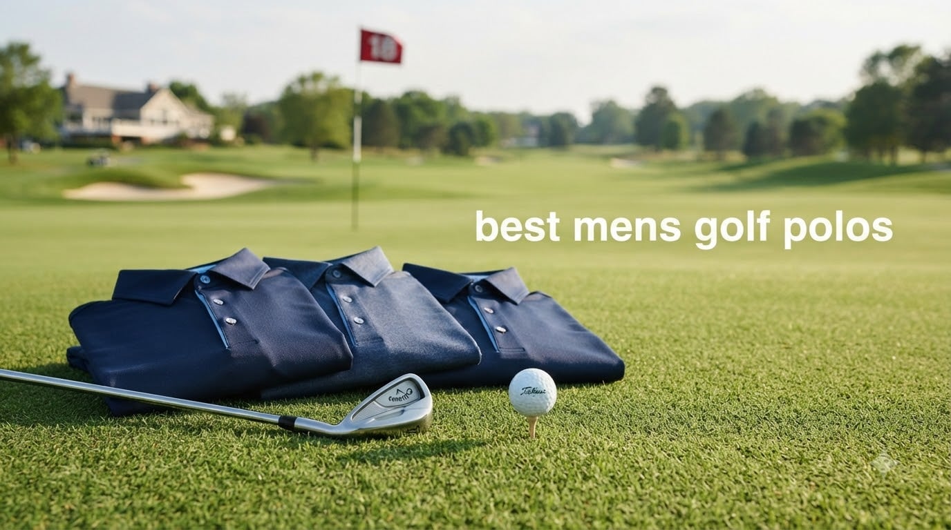 best mens golf polos