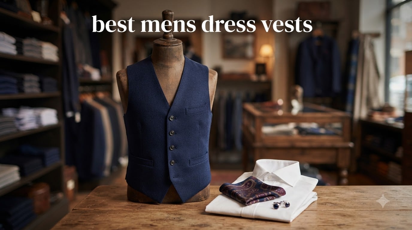 best mens dress vests