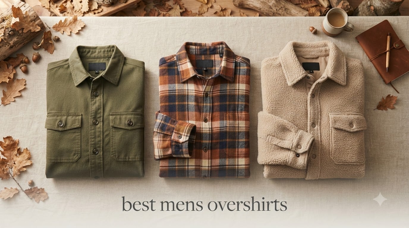 best mens overshirts