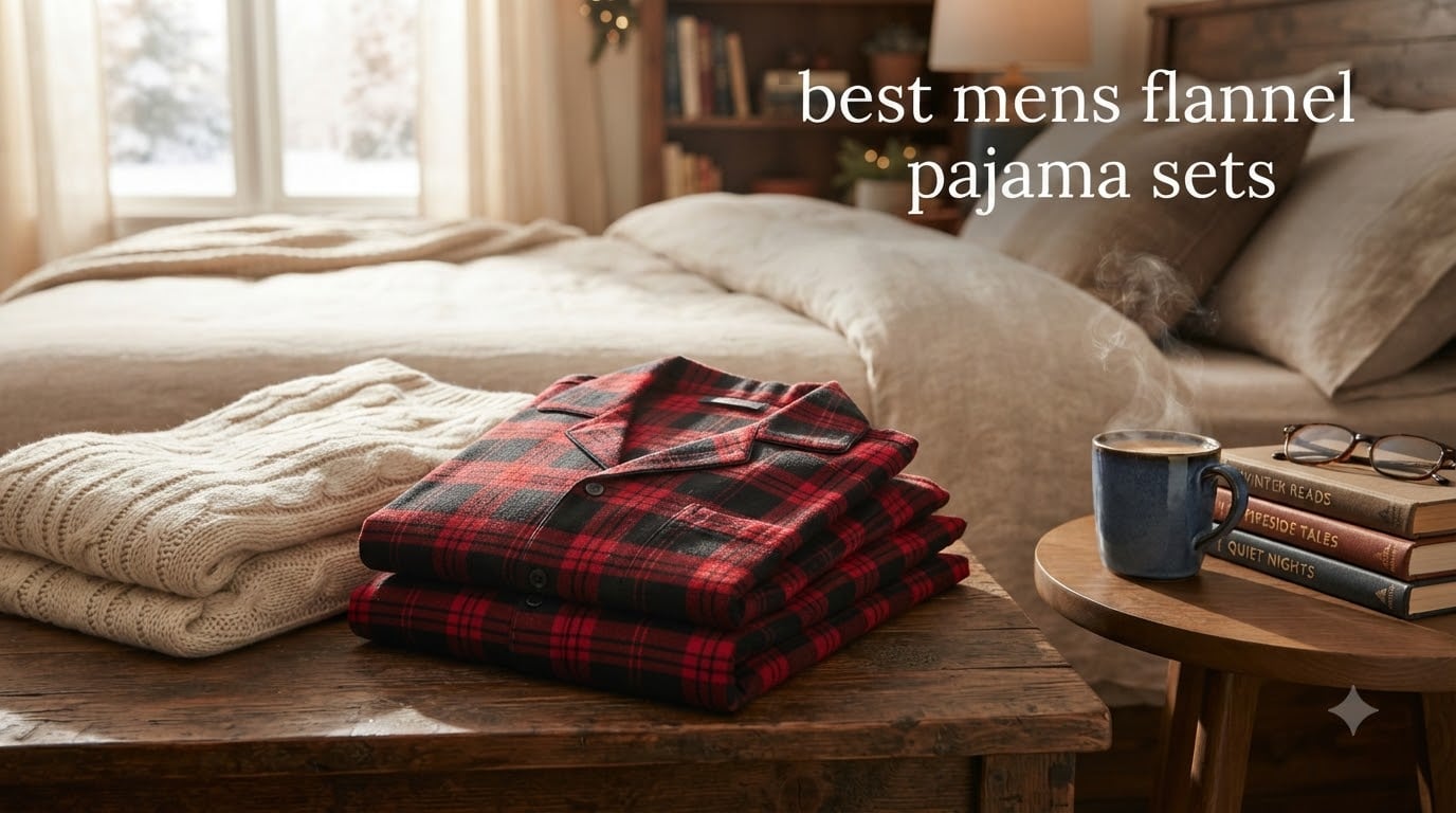 best mens flannel pajama sets
