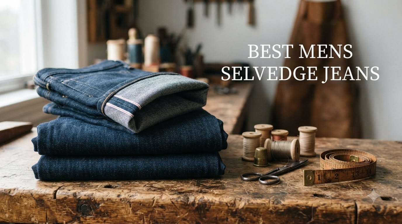 best mens selvedge jeans