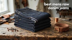 best mens raw denim jeans