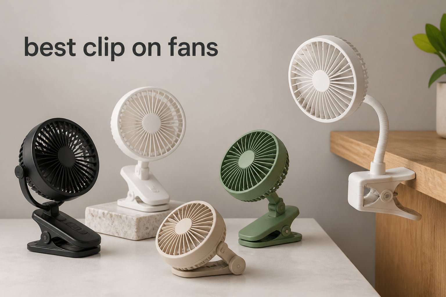 best clip on fans