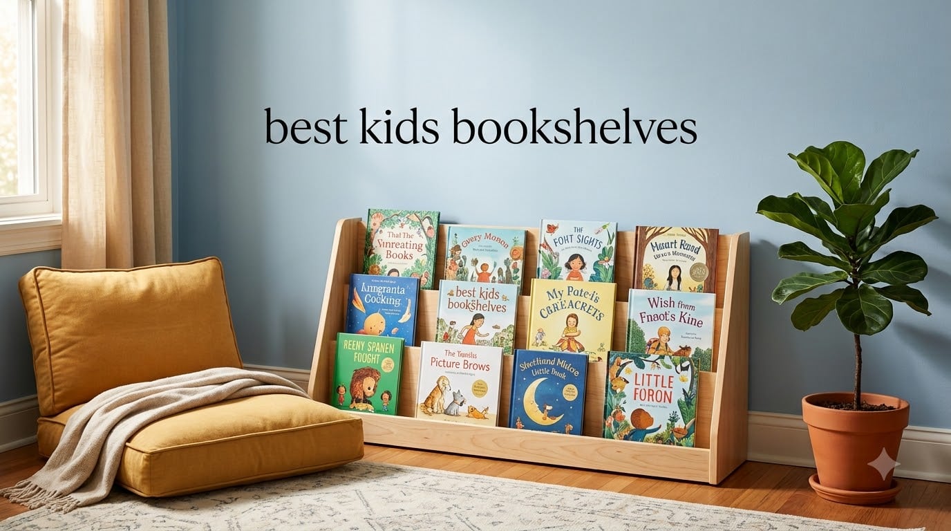 best kids bookshelves