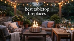 best tabletop fireplaces