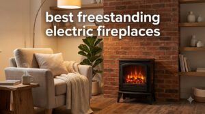 best freestanding electric fireplaces