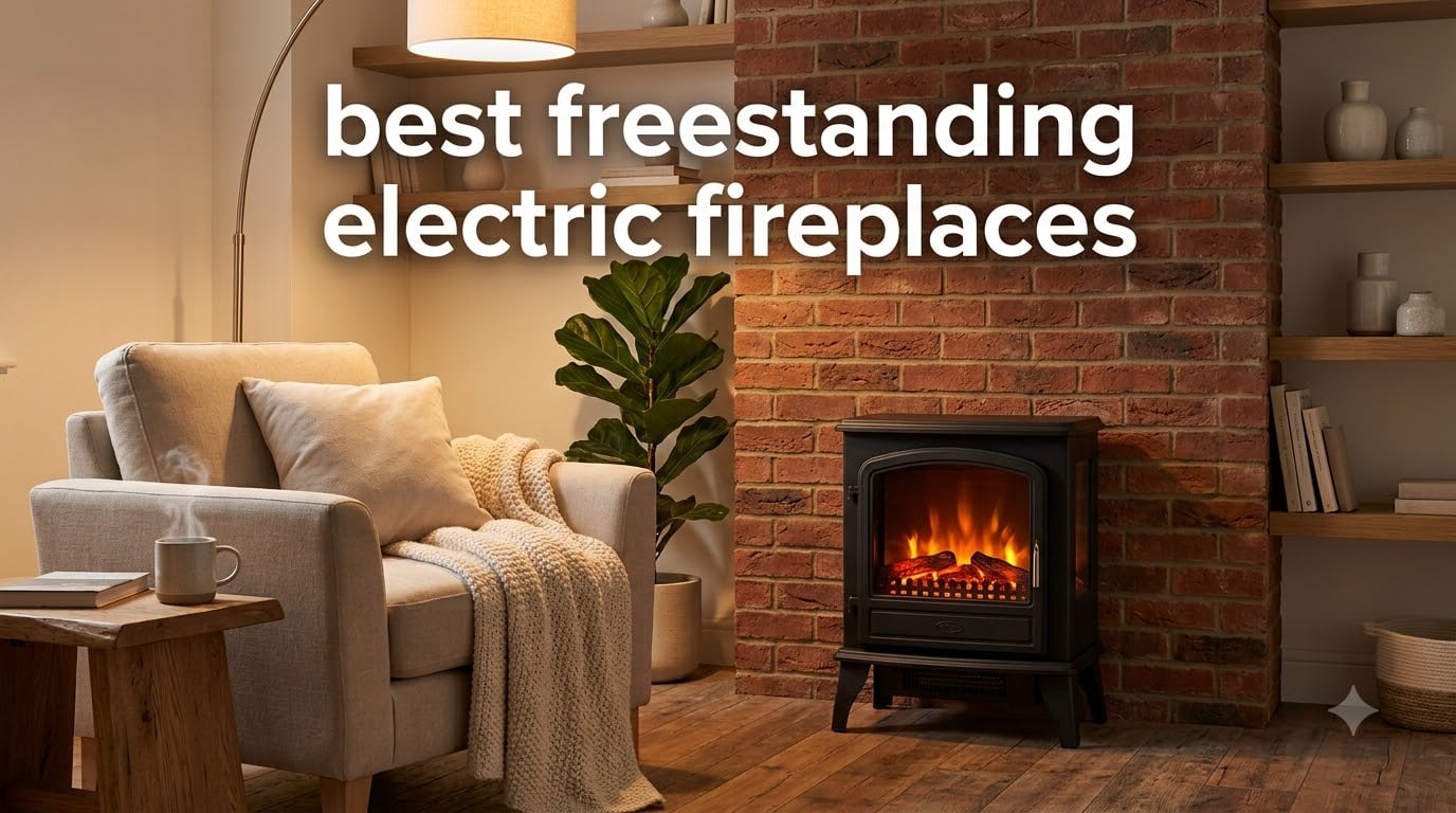 best freestanding electric fireplaces