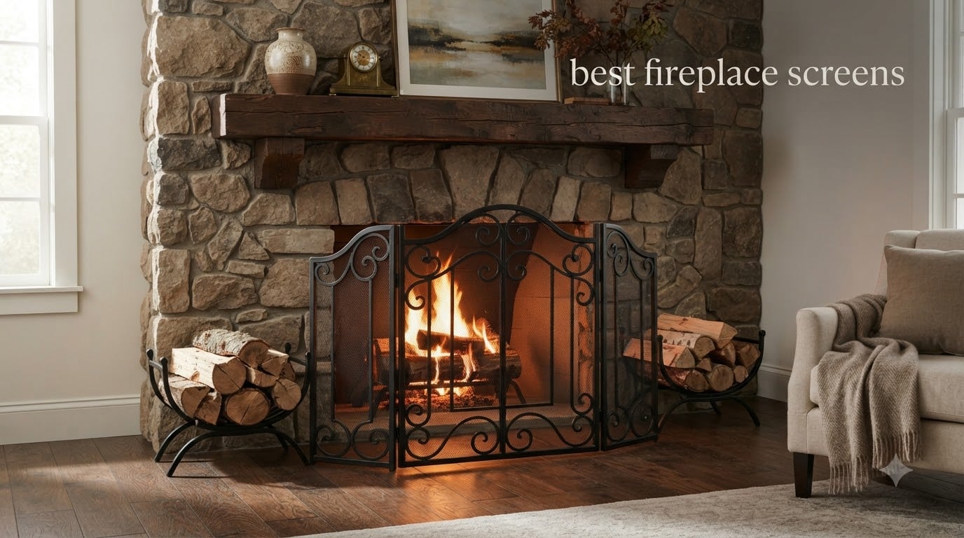 best fireplace screens