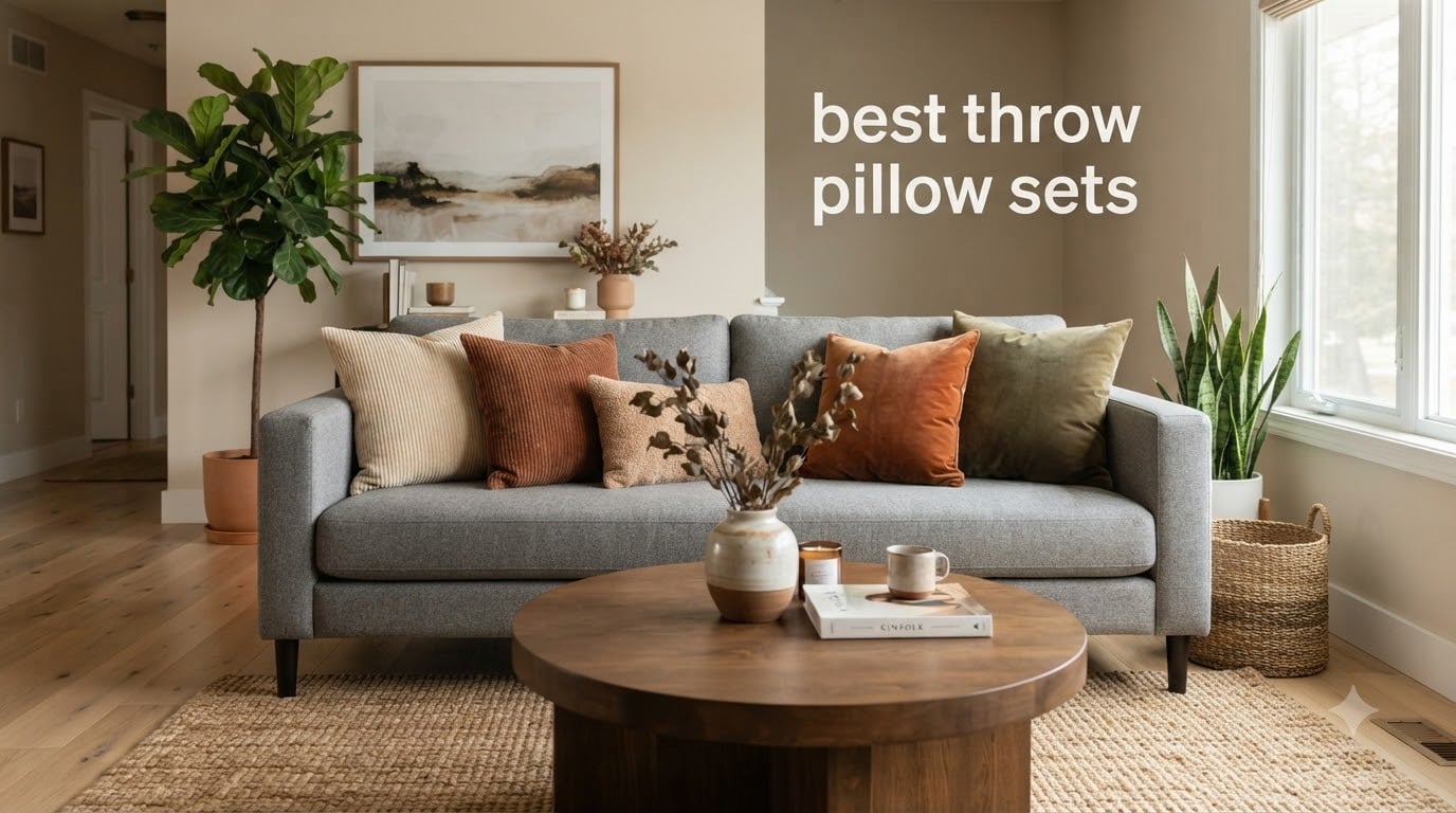 best throw pillow sets