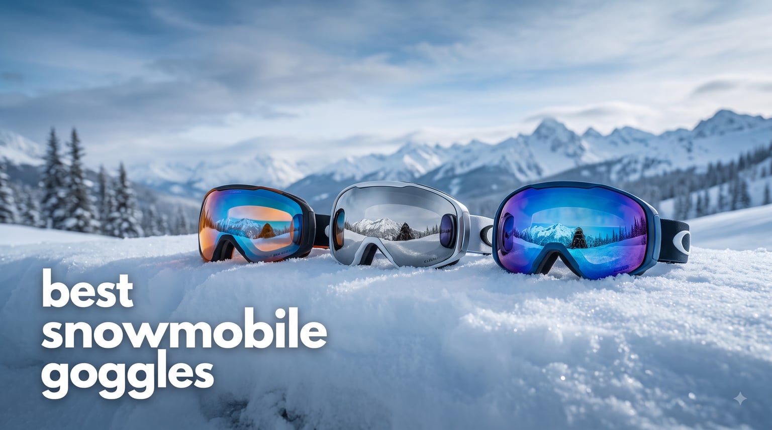 best snowmobile goggles