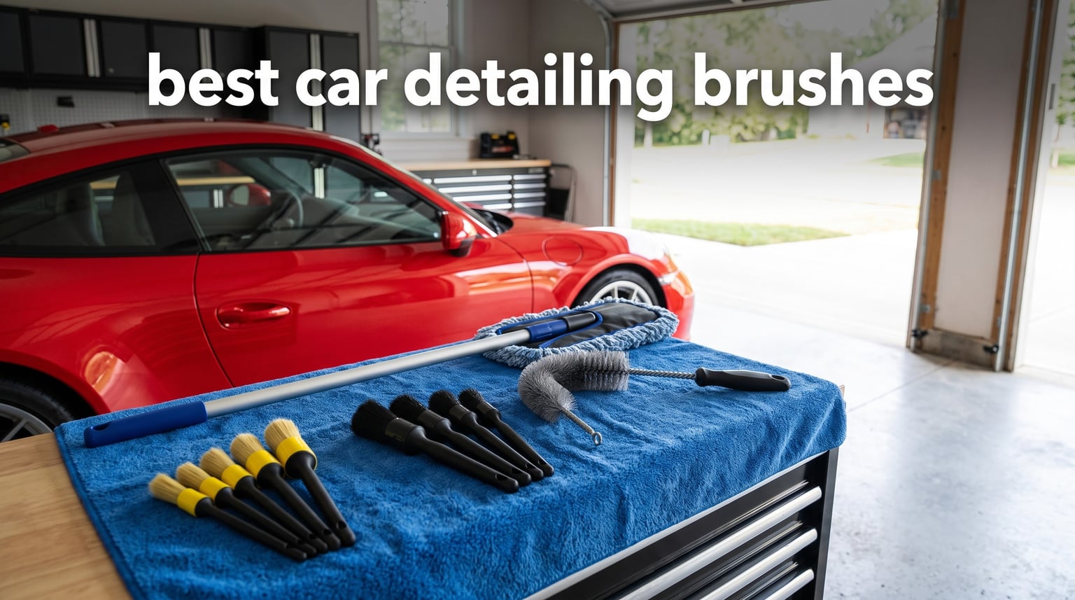 best car detailing brushes