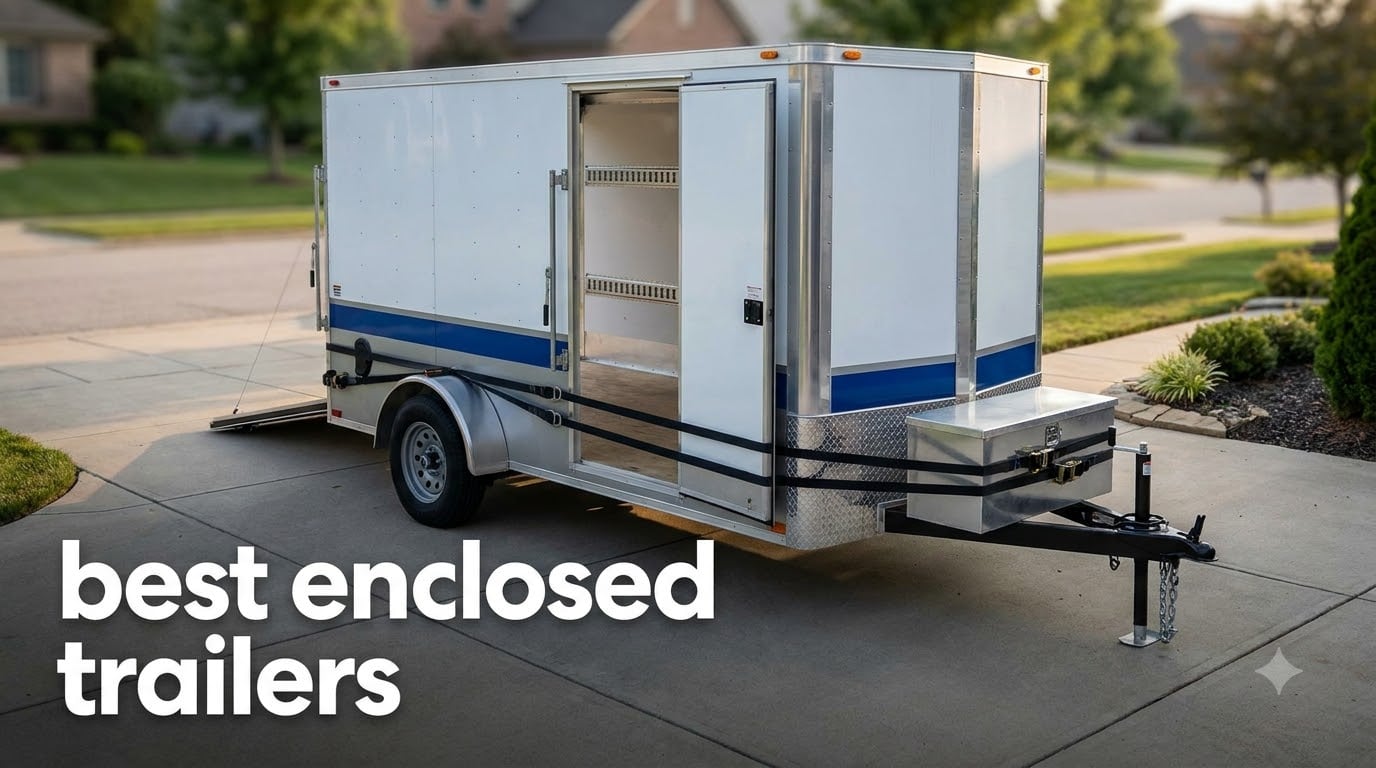 best enclosed trailers