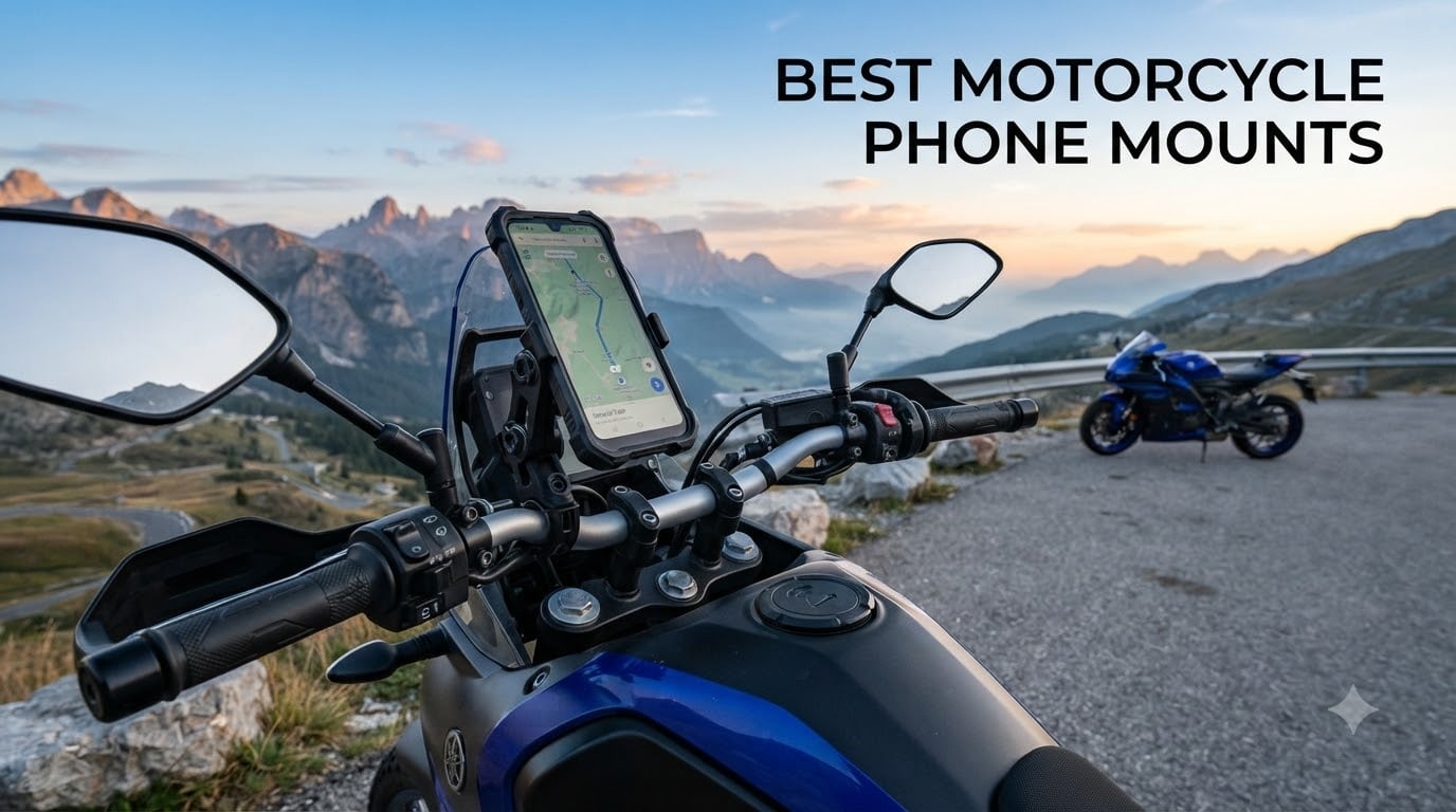 best motorcycle phone mounts