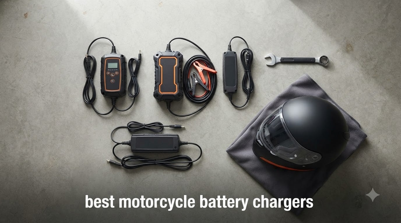 best motorcycle battery chargers
