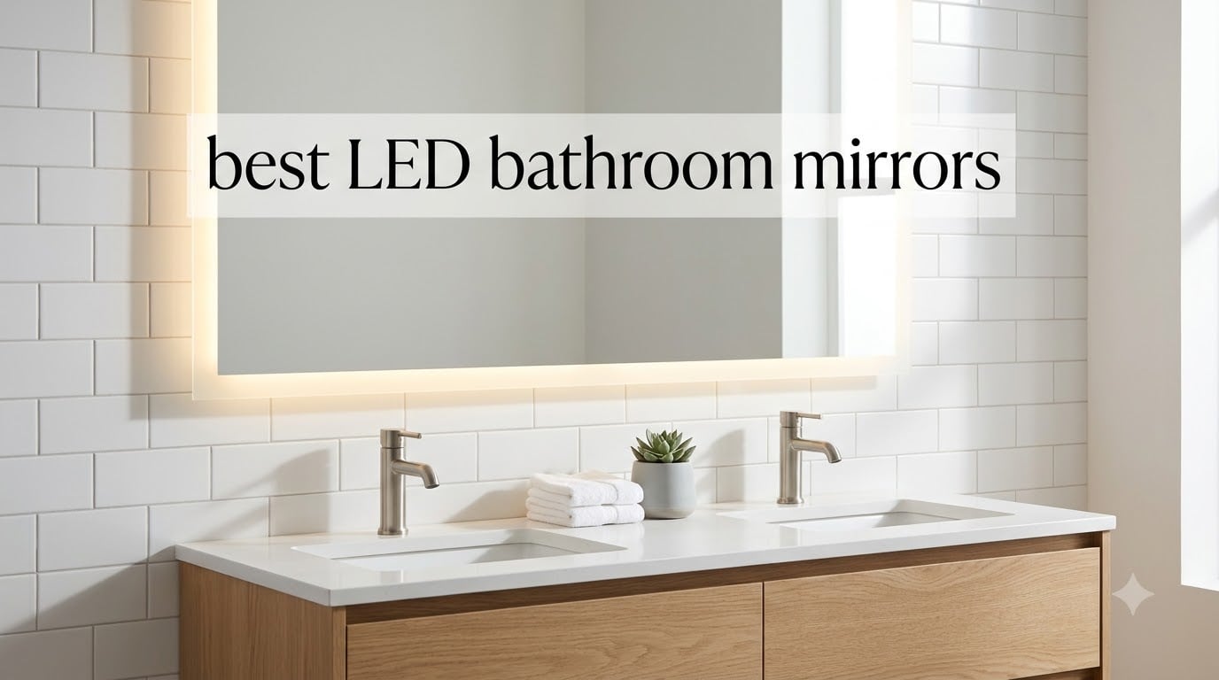 best LED bathroom mirrors