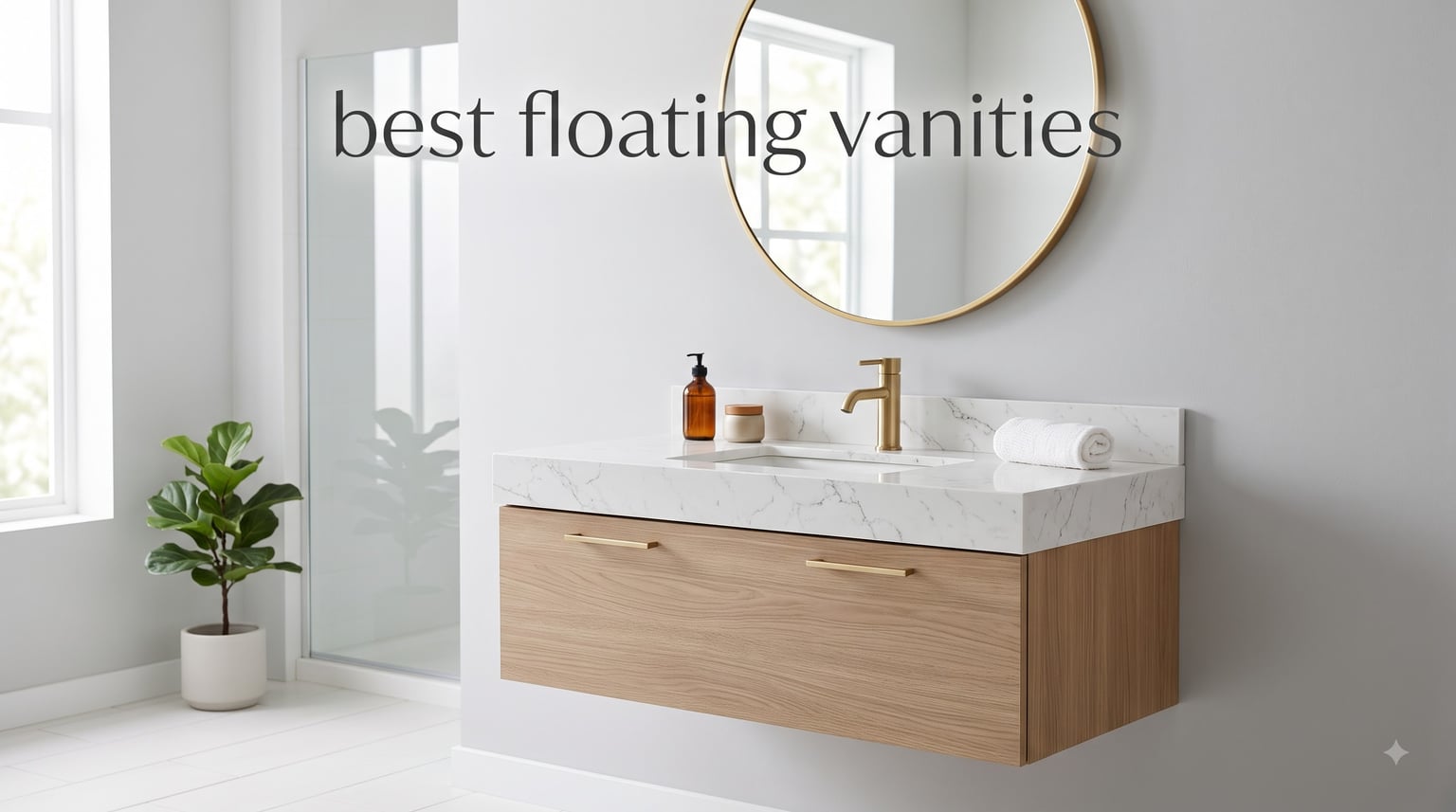 best floating vanities