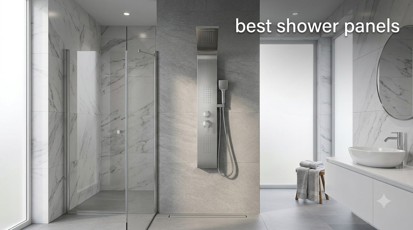 best shower panels