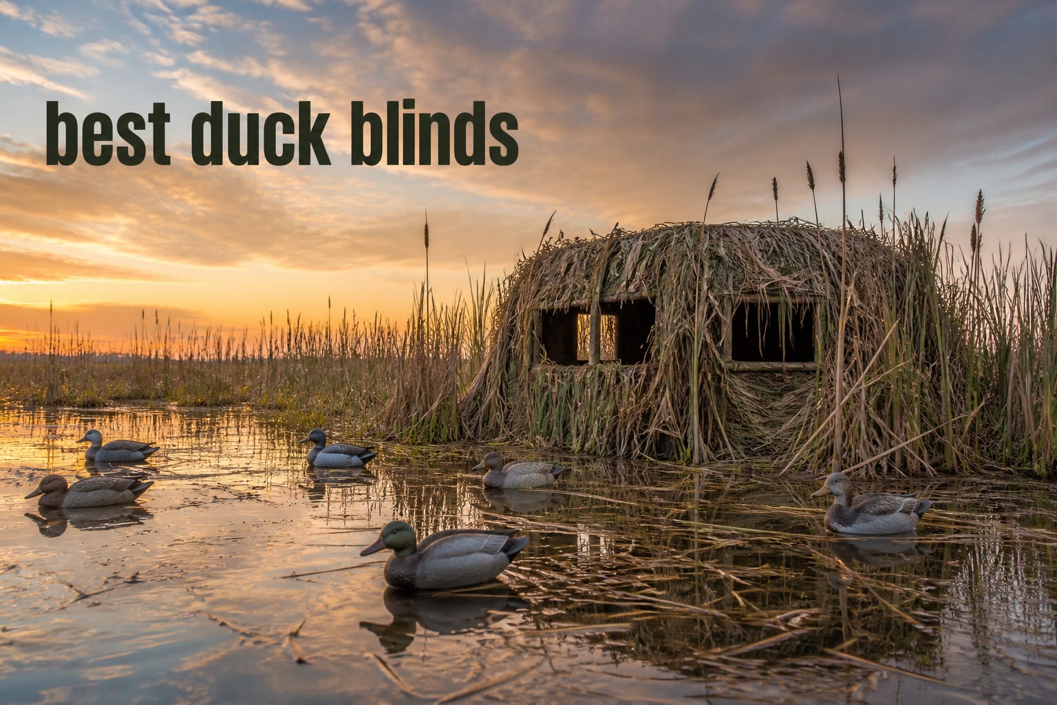 best duck blinds